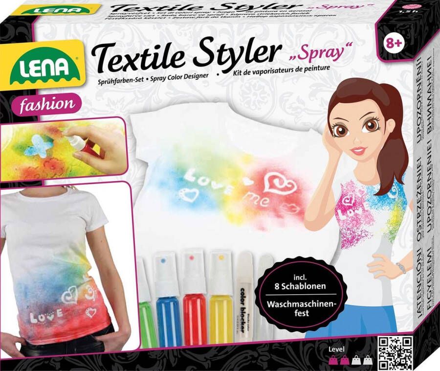 Lena Textiel Spray Verfset