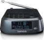 Lenco Wekkerradio CR-605BK radio met DAB+ en FM-radio - Thumbnail 1