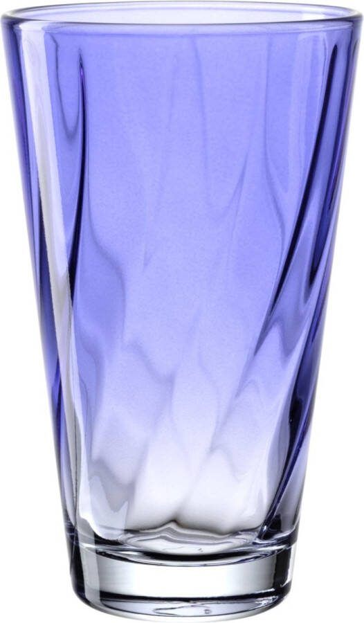 Leonardo Drinkglas 300ml blue TWIST SET 4