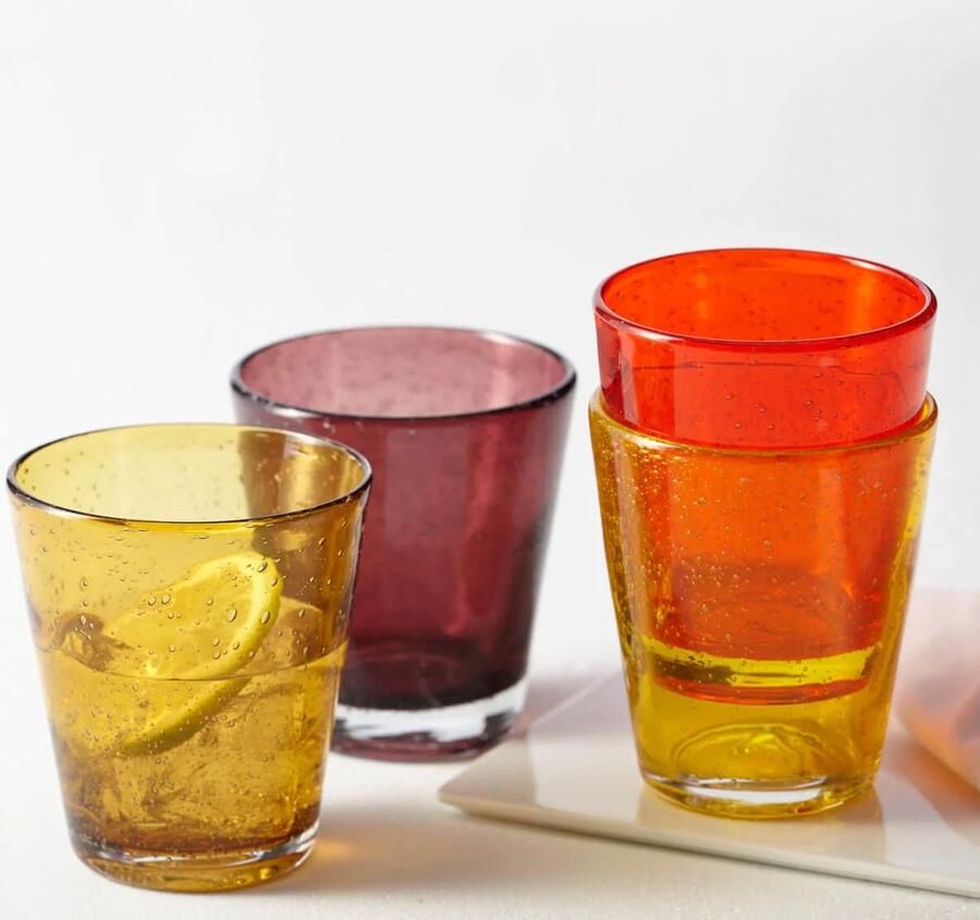 Leonardo Waterglas Burano Oranje 330 ml
