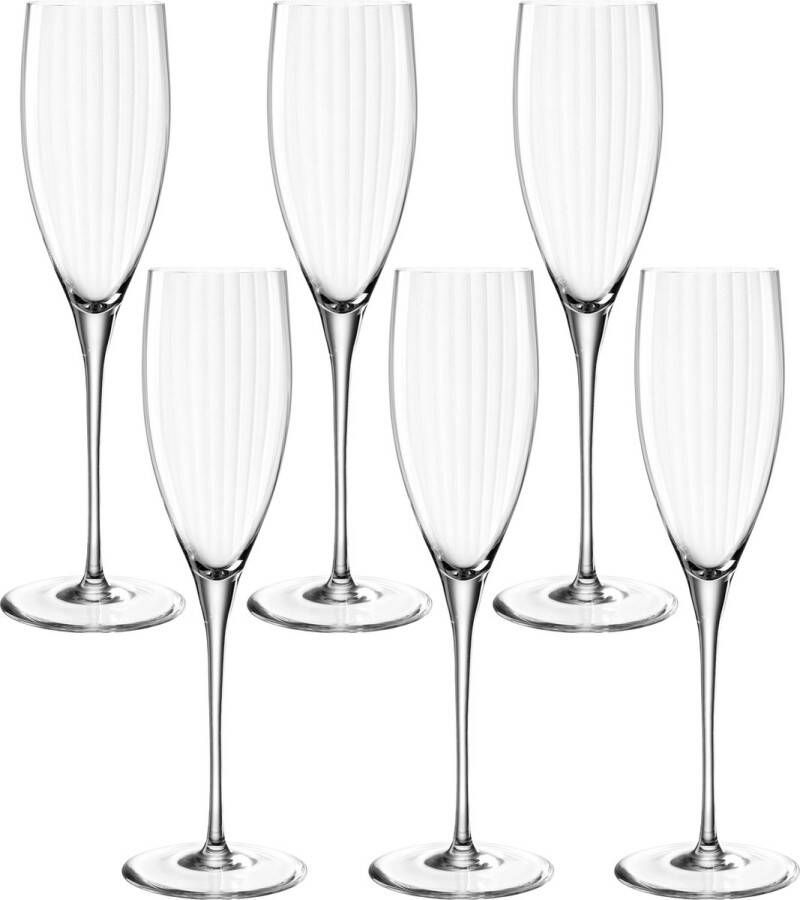 Leonardo Champagneglas Poesia 250 ml 6 stuks