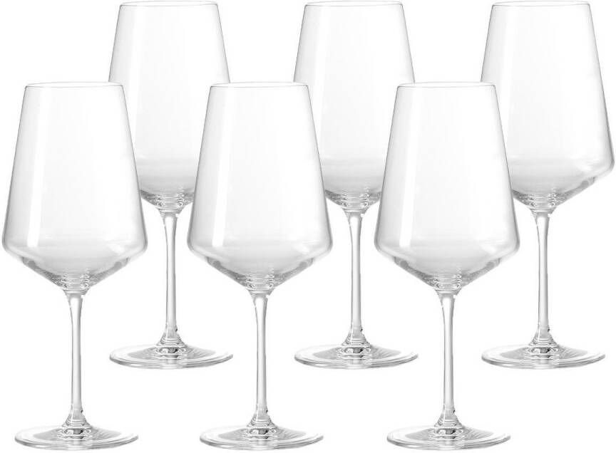 Leonardo Puccini witte wijnglazen 560 ml hoogte 24 cm 6 stuks