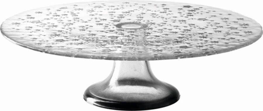 Leonardo Stella onderbord 32 cm zilver