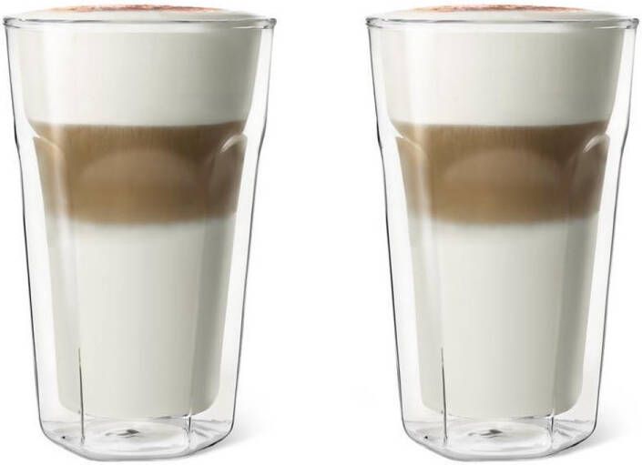 Leopold Vienna Dubbelwandig glas Latte Macchiato 280ml (set van twee stuks)
