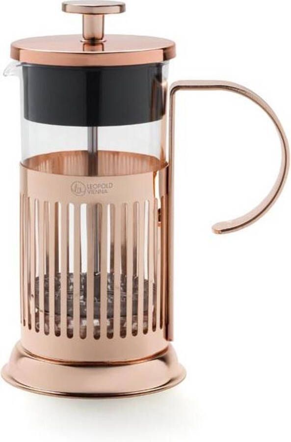 Leopold Vienna French Press cafetière Koper 350ml (2 kopjes)