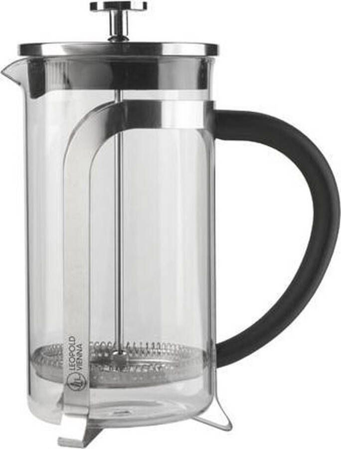 Leopold Vienna French Press cafetière Shiny 1 0L (8 kopjes)