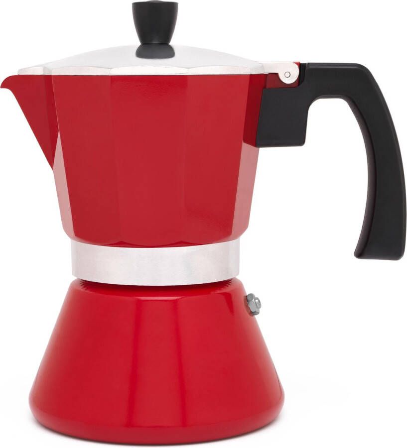 Leopold Vienna Espressomaker Tivoli 6-kops- rood