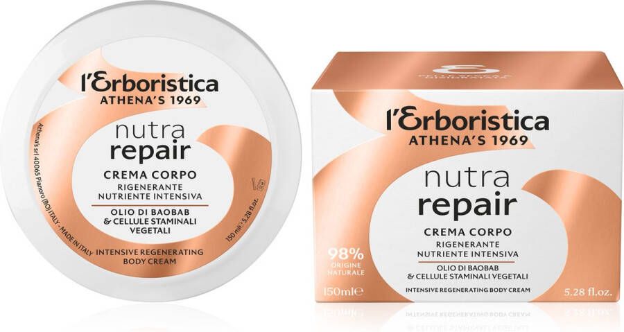 L'erboristica L Erboristica Oro Di Baobab Crema Corpo Oro Di Baobab 150ml body cream & lotion