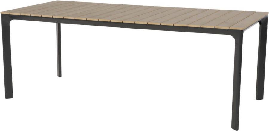 Lesli Living Arezzo dining tuintafel | aluminium + polywood | 200x90cm