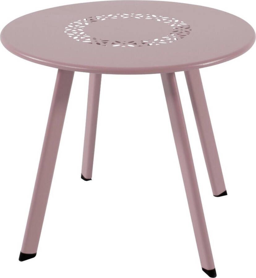 Fraaai lesli Living bijzettafel Dali roze 40x35cm