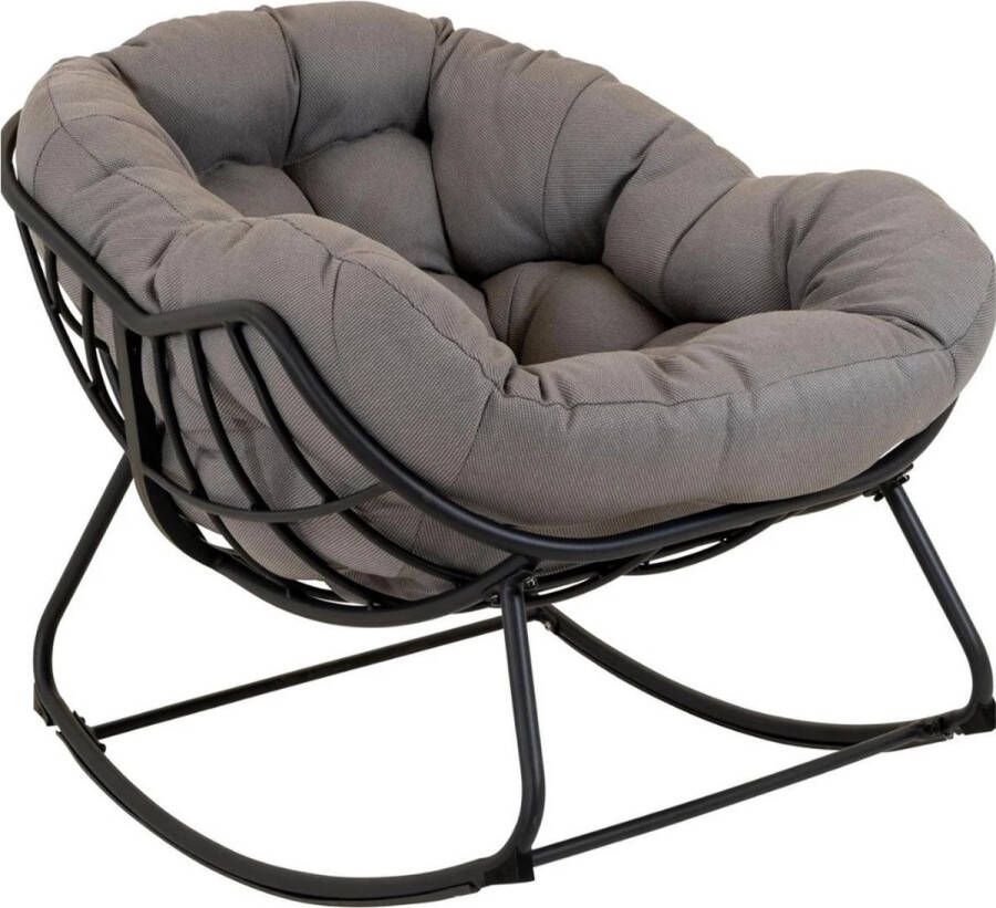 Lesli Living Cozy Schommelstoelen Grijs