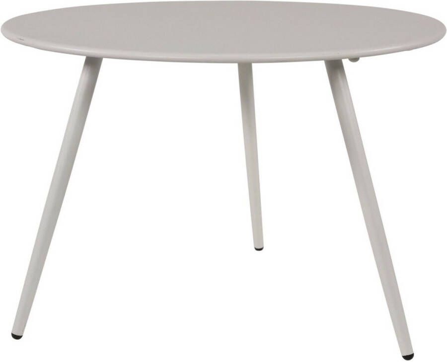 Lesliliving Outdoor Living Bijzettafel Rafael Ø60x41 cm wit