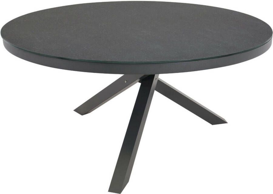 Lesliliving Tafel Buiten Tuin Mojito Ceramic ø150cm Lesli Living