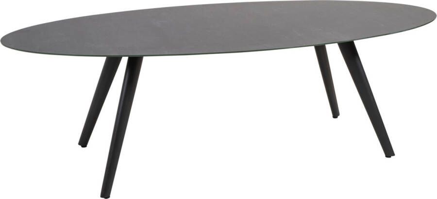 Lesli Living Mojito tuintafel ovaal 240x110 cm ceramic antraciet