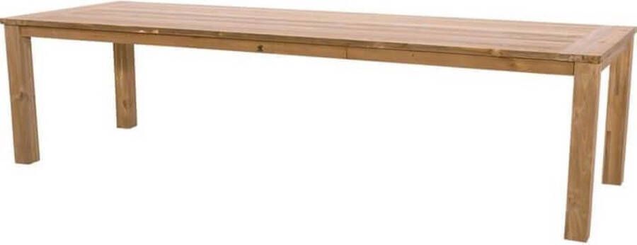 Express Tuintafel recycled teak met blokpoten 300 cm