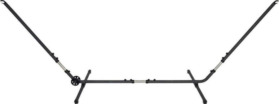 Lesliliving Hangmat standaard metaal met wielen