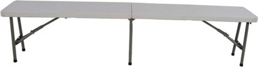 Lesliliving Lesli-Living-Bankje-inklapbaar-183x30x43-cm-wit