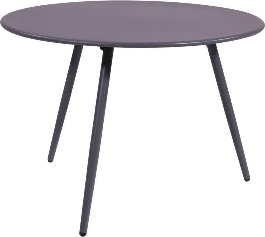 Lesliliving Lesli Living Bijzettafel Rafael 60x41 cm grijs
