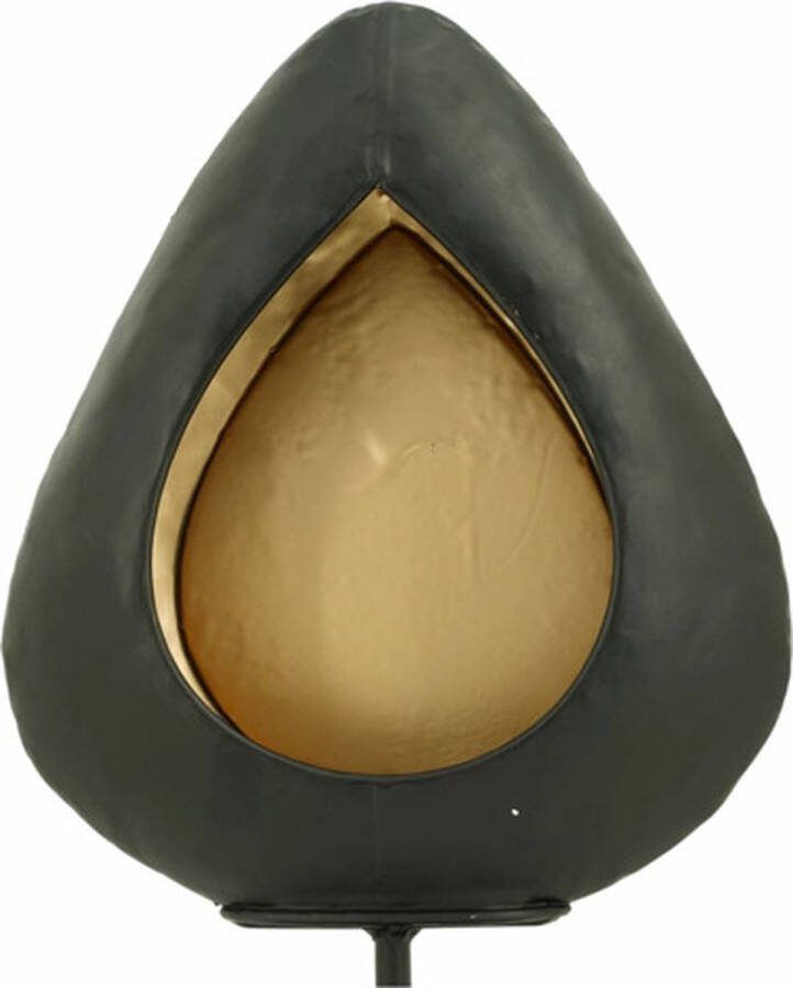 Lesliliving Lesli-Living-Kaarsenstandaard-druppelvormig-standaard-39 6x13x59 5-cm
