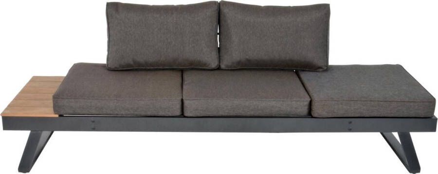Lesli Living Arezzo 2-in-1 loungebank|ligbed | aluminium + polywood | 228cm
