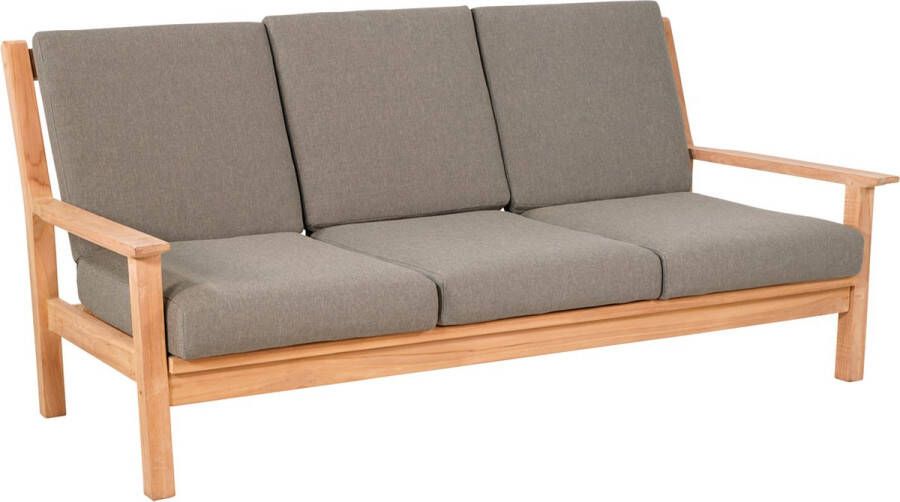 Lesliliving Loungebank Teak 180 Cm Incl. Kussen Lesli Livinglesli Living