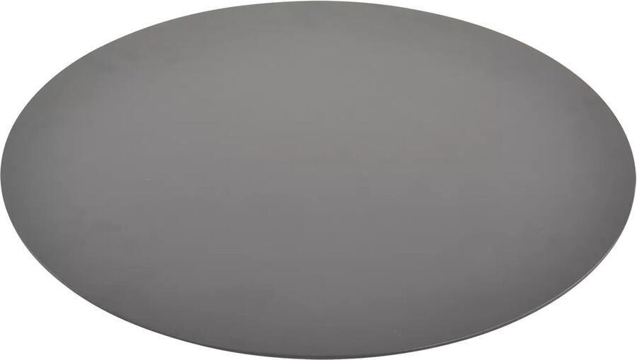 Lesliliving Lesli Living draaiplateau Lazy Susan Negro ø60cm voor binnen of buiten in de tuin