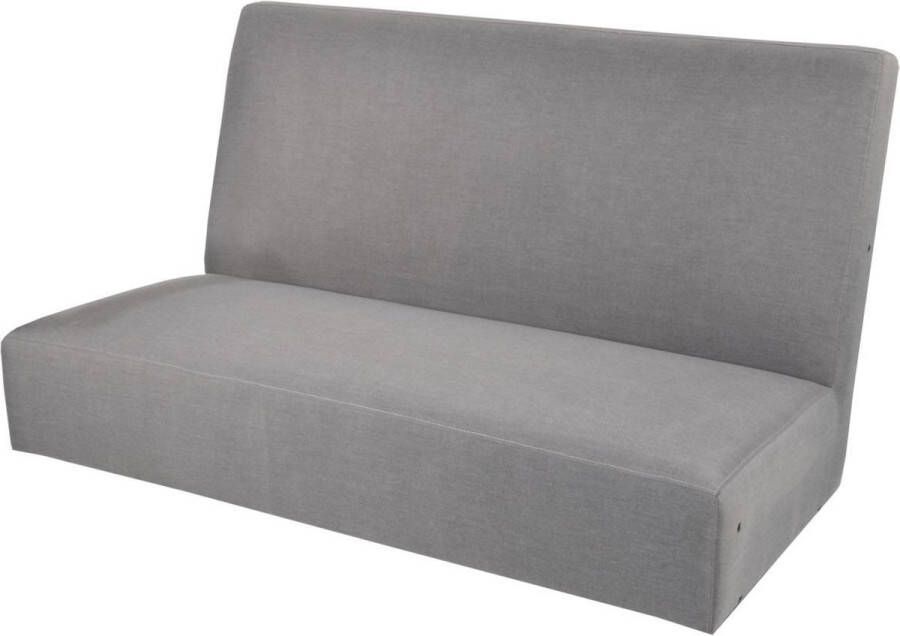 Express Verona aluminium Loungebank grijs 2 persoons