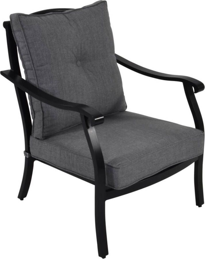 Lesliliving Outdoor Living Gietaluminium lounge stoel Queens