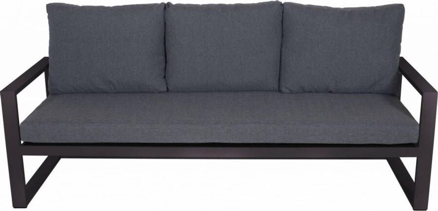 Lesliliving Outdoor Living Loungebank Pina Colada Negro 209x80cm