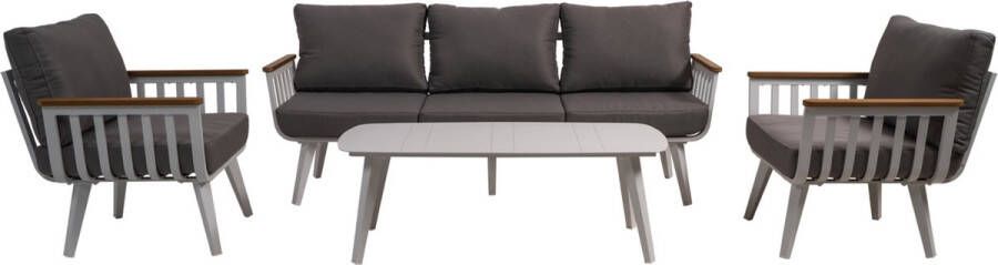 Lesliliving Outdoor Living Loungeset Amalfi wit