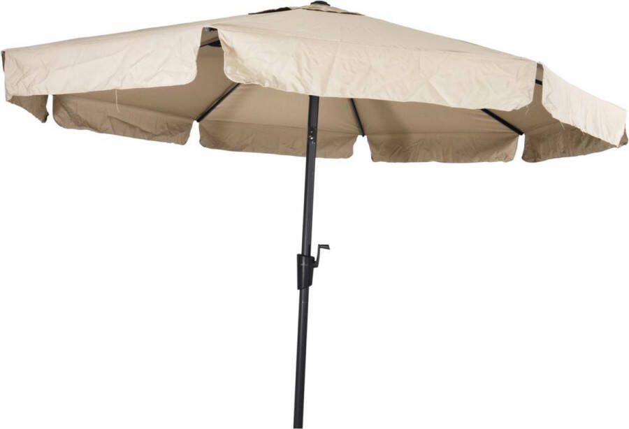 Lesliliving Outdoor Living Parasol Libra ecru Ø3mtr