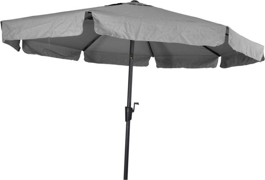 Lesliliving Outdoor Living Parasol Libra grijs Ø3mtr