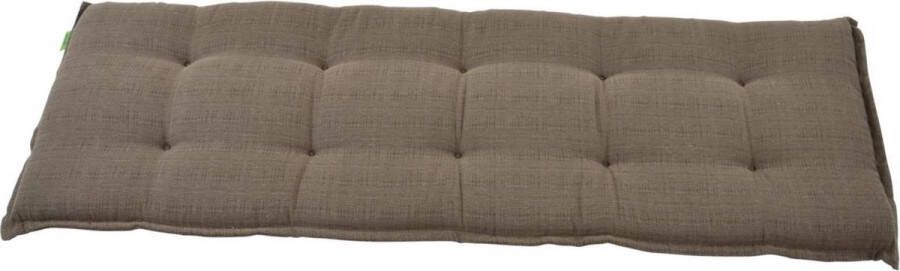 Lesliliving Outdoor Living tuinbankkussen 120 x 47 x 6 cm Taupe