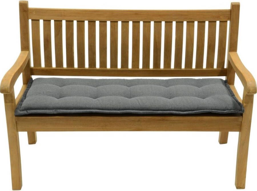 Outdoor Living Lesliliving Outdoor Tuinbankkussen 120 x 47 x 6 cm Antraciet