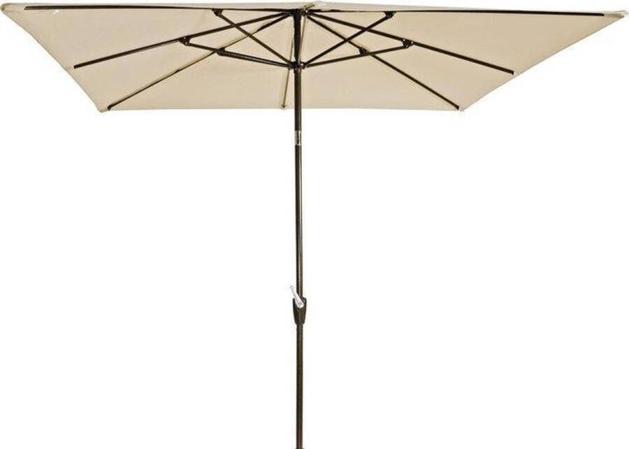 Lesliliving Parasol Libra Ecru 2 5x2 5 meter