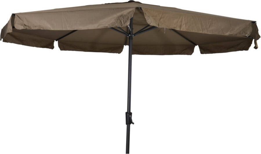 Lesli Libra Ø3 5m Stokparasol ø3 5 meter Taupe