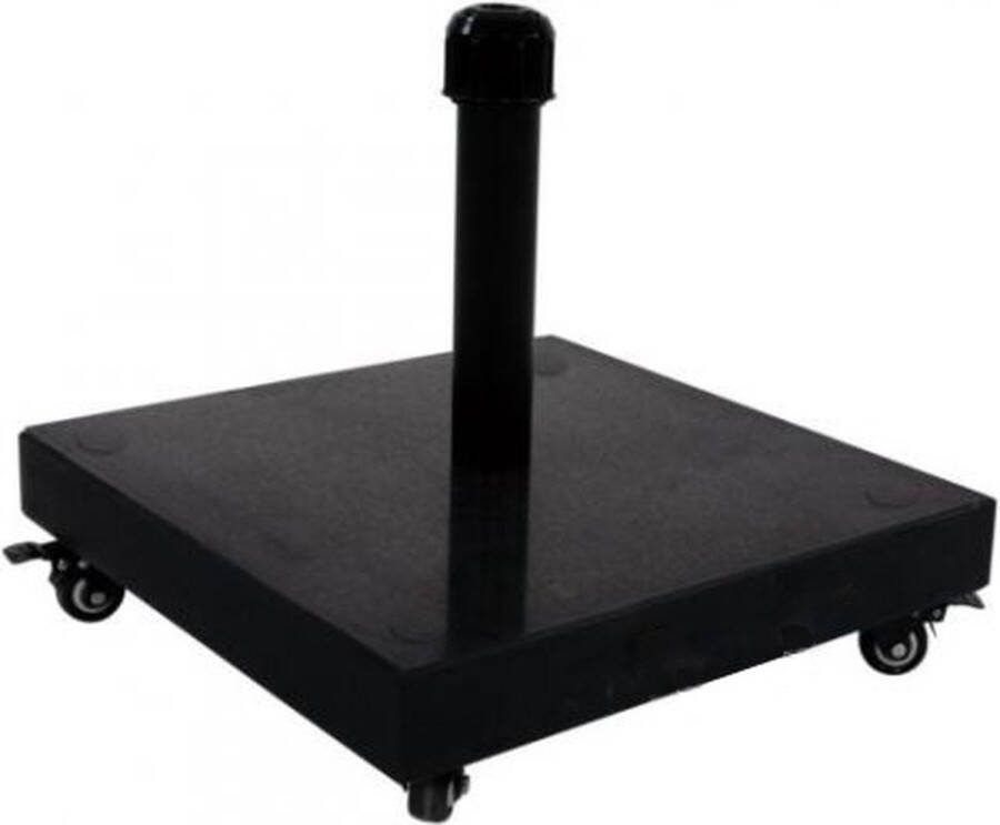 Lesli Living Parasolvoet graniet 50kg zwart