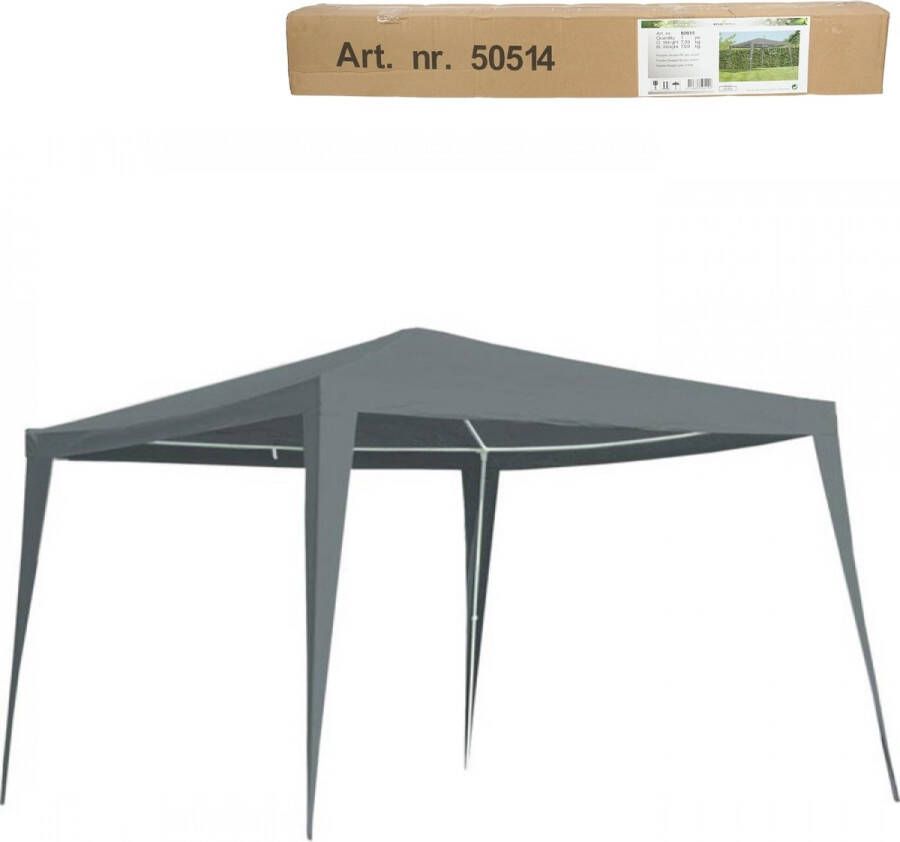 Lesli Living Budget Paviljoen Grijs 300x300 cm