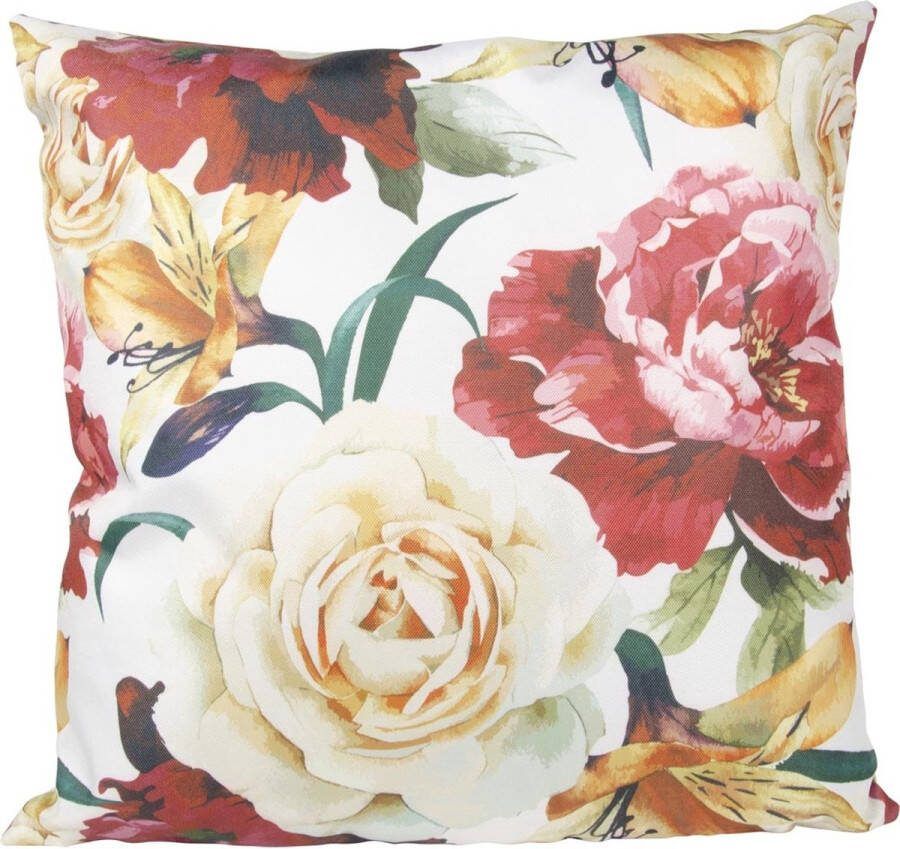 Tuinbankje.nl Sierkussen Romantic water proof 45x45 cm