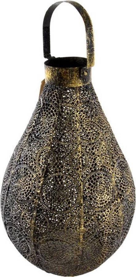 Lesliliving Windlicht Arabic Nada 23x38cm