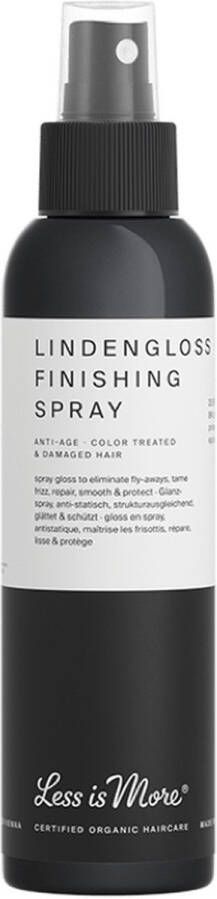 Less is More Lindengloss Finishing haarspray Vrouwen 150 ml