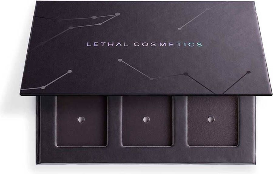 Lethal Cosmetics Constellation 6 Lege make-up palette Zwart