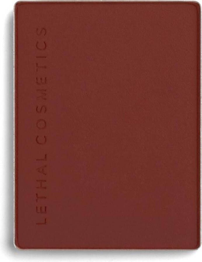 Lethal Cosmetics Corolline Gezichtspoeder blush Vegan Cruelty Free Rood