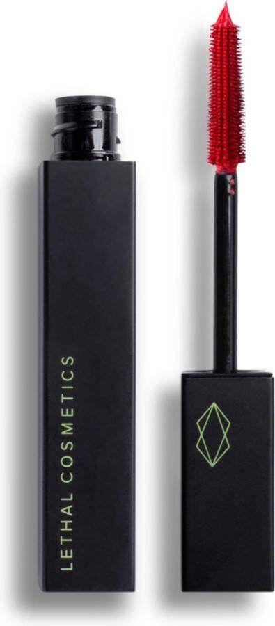 Lethal Cosmetics Voltage Mascara CHARGED Rood
