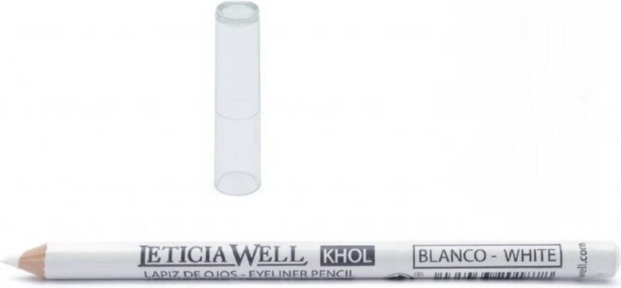 LETICIA WELL Kohl Kajal Oogpotlood Eyeliner Pencil Wit Blanco White Nummer 3016