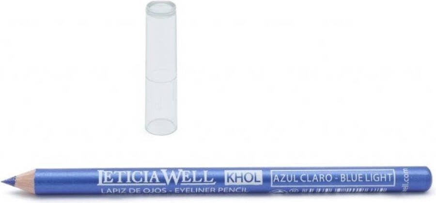 LETICIA WELL Kohl Kajal Oogpotlood Eyeliner Pencil Kobalt Blauw Azul Claro Blue Light Nummer 3006