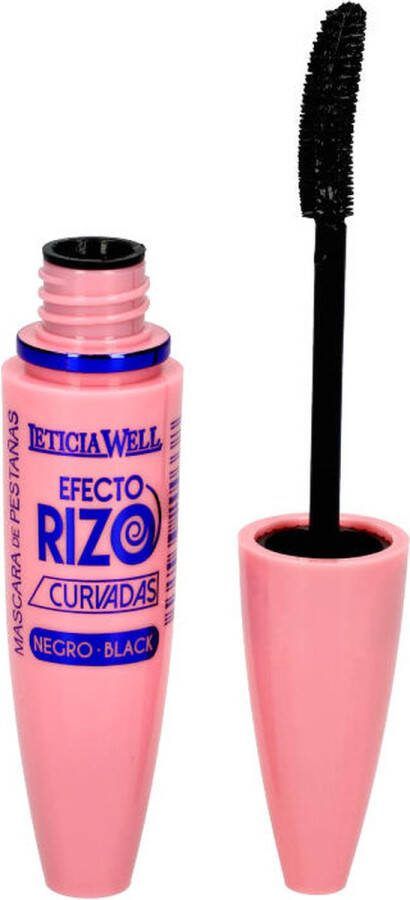 LETICIA WELL Mascara Wimperkrullend Effect Efecto Rizo Curvadas Zwart 1 Flesje met 5 ml