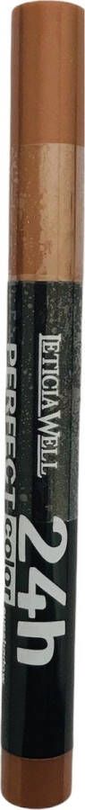 LETICIA WELL Oogschaduw Potlood Draaibaar Automatic Pencil Bruin Goud Nummer 43