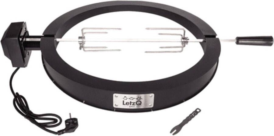 LetzQ Draaispit Rotisserie voor Kamado 13 inch roostermaat minimax compact junior