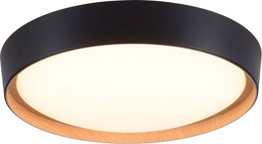Leuchten Direkt Emilia Plafondlamp LED 40cm zwart 3000k-1400lumen Modern